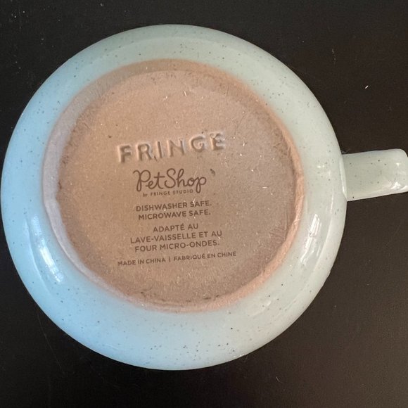 Fringe Studio Pet Shop DOG LADY Glazed Stoneware Mug - Picture 5 of 6